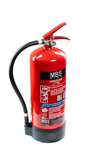 MBS-FIRE (OGNIO) 6l Schaum AB Feuerlöscher inkl. Halterung 27A = 9LE